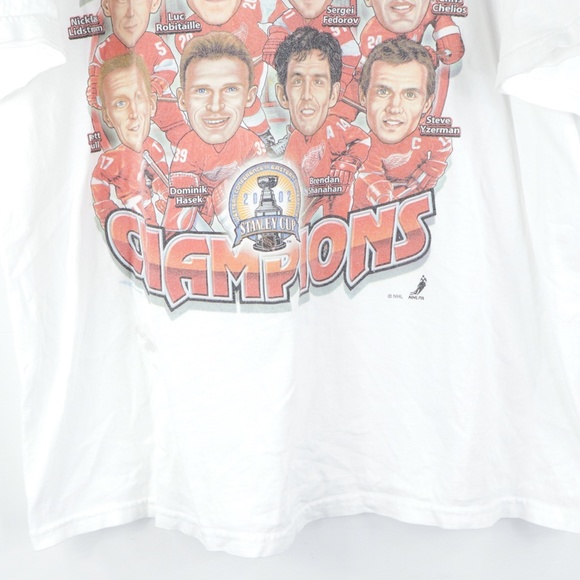 Detroit Red Wings Stanley Cup Caricature T Shirt - Picture 3 of 7
